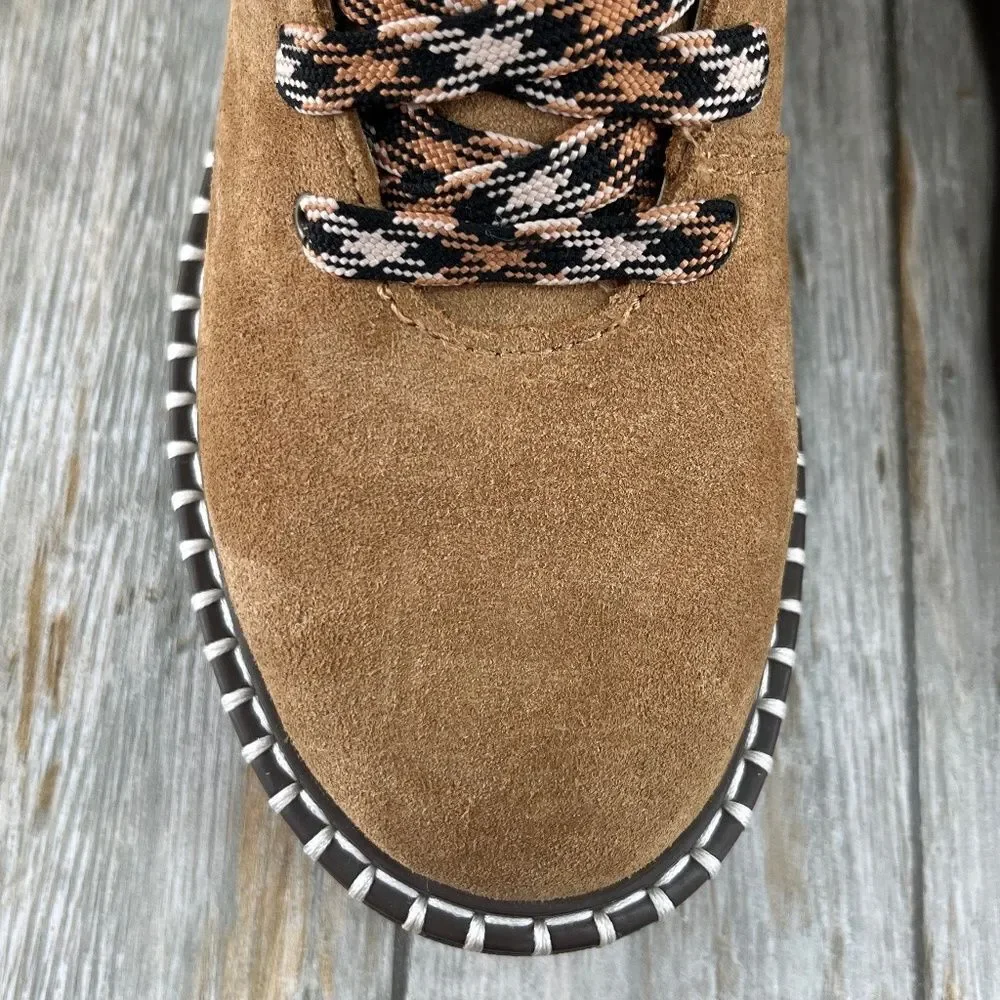 Little Girls Platform Winter Leather Boots Shoes Size 2